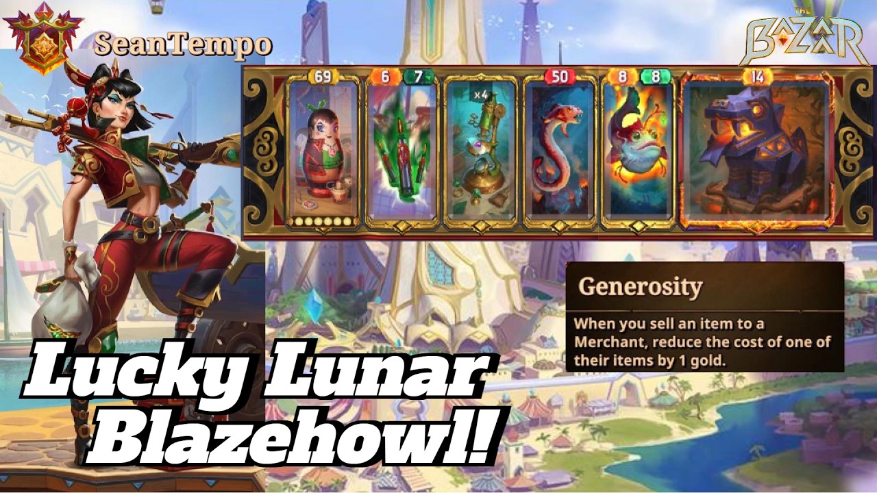 My First Run of the Lunar New Year Event! - The Bazaar 11.0