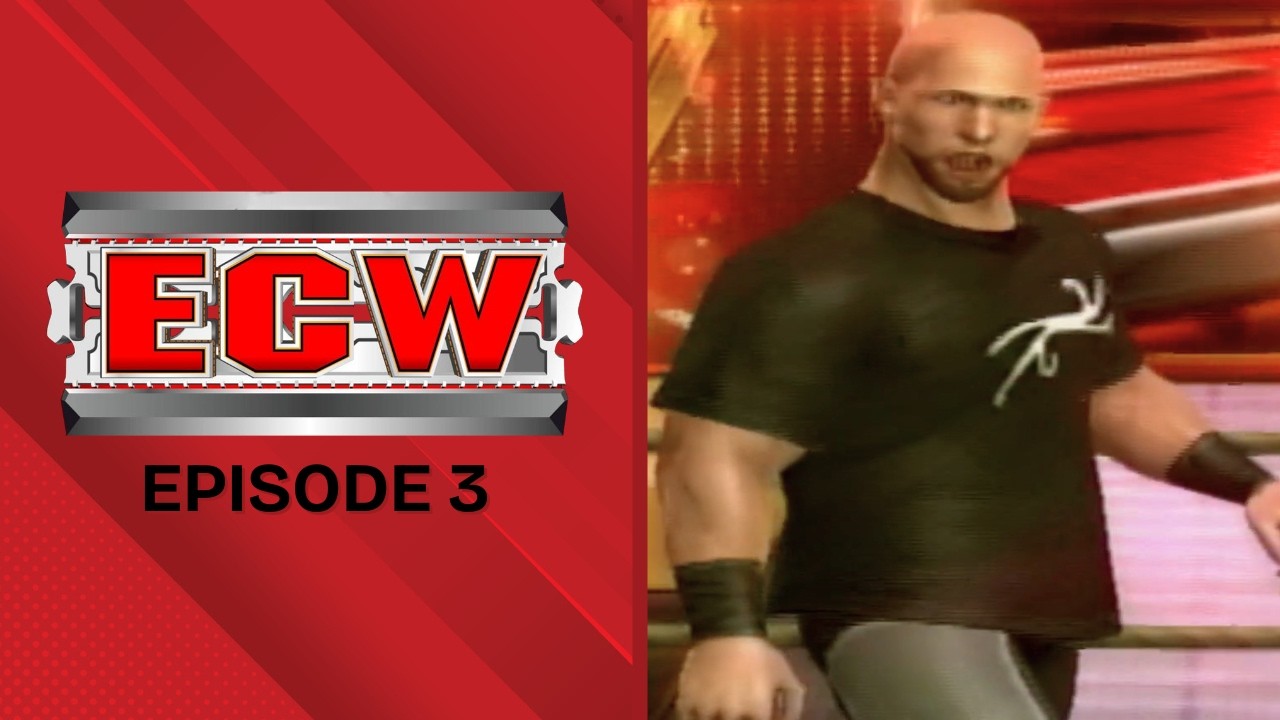 ECW Wrestling Episode 3 | A WWE Smackdown vs  Raw 2010 CAW Wrestling Show