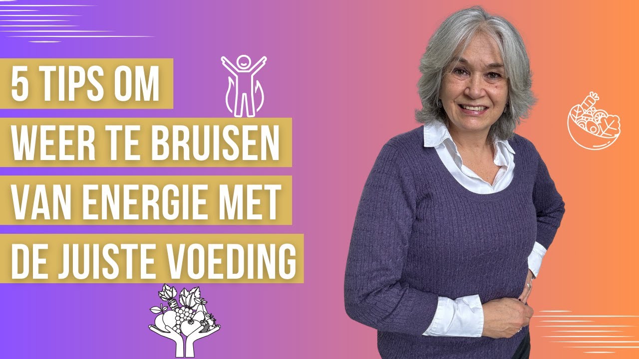 Deze tips brengen je van chronisch vermoeid naar bruisend van energie. De juiste voeding kan dat.