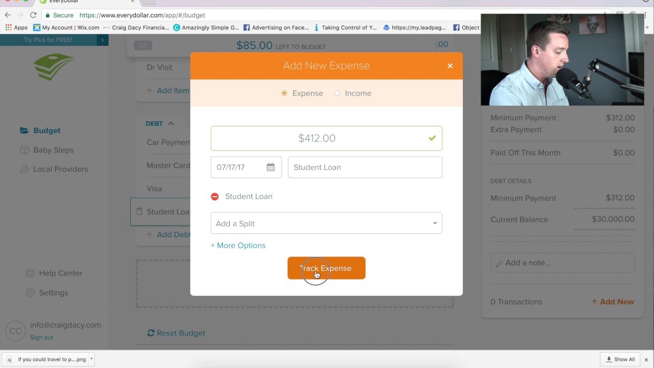 EveryDollar Tutorial: Tracking Extra Debt Payments