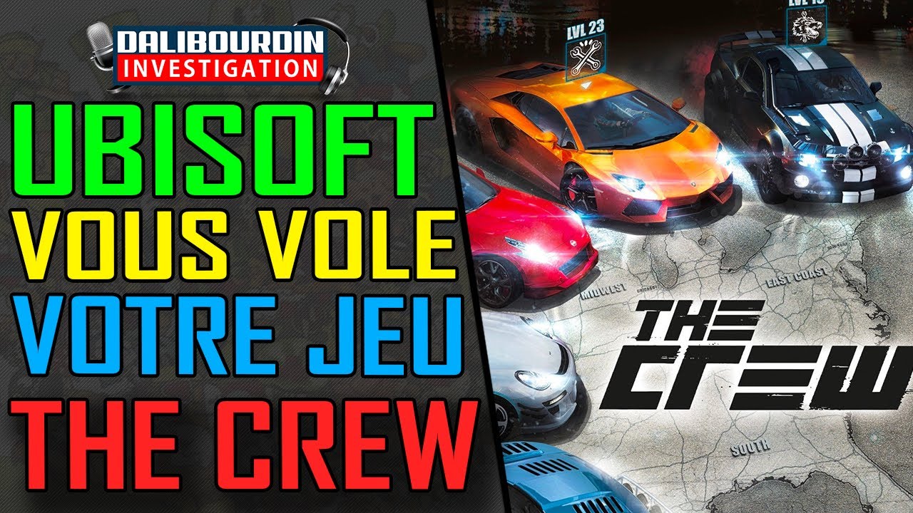 UBISOFT SUPPRIME L'ACCÉS A THE CREW ET 87% DES JEUX SONT INNACESSIBLE DÉSORMAIS