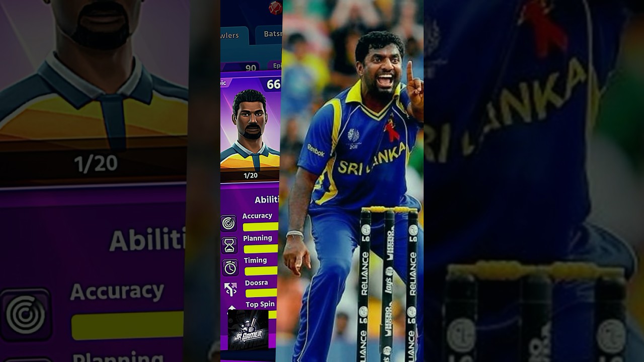 Real life bowlers of cricket league game #cricketleaguegame #ronaldo #gamingtips #ytshorts #live