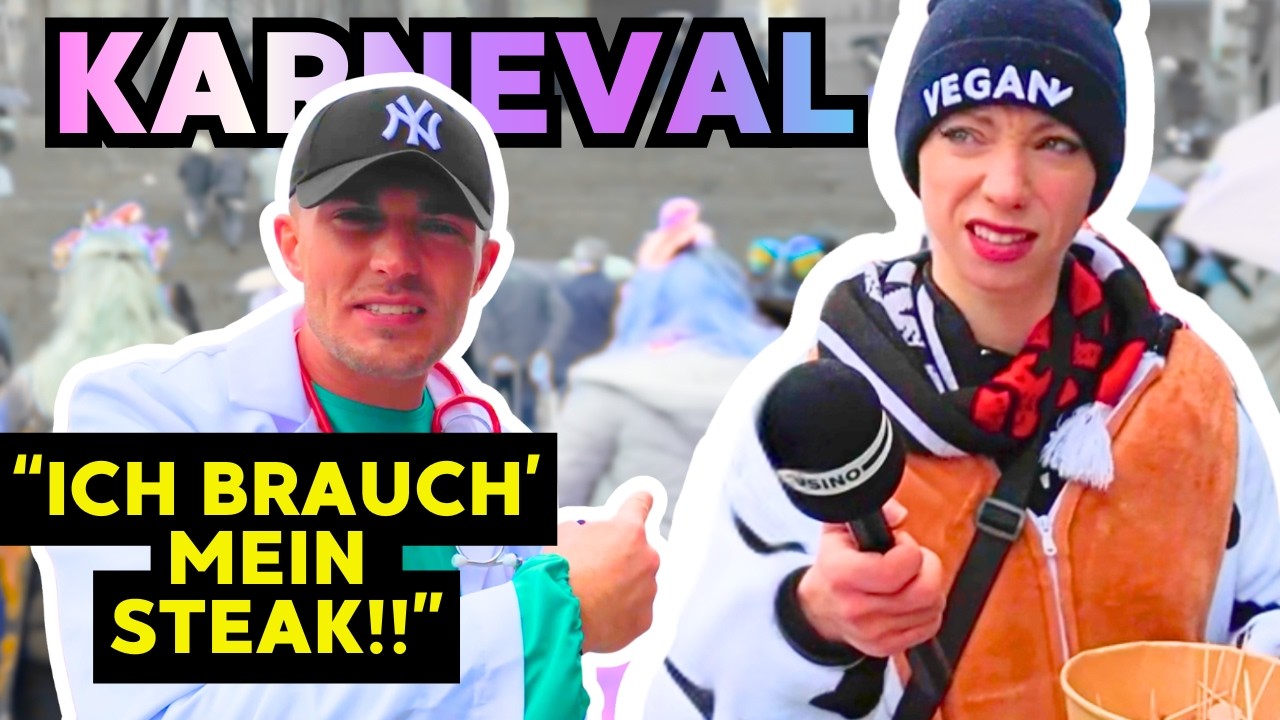 KÖLN-KARNEVAL: Es wird VEGAN gefeiert (und gehatet! 😱)