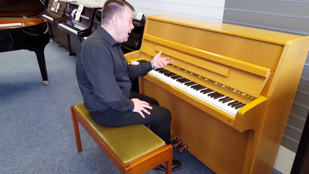 Seiler Acoustic Upright Piano - Rimmer Music