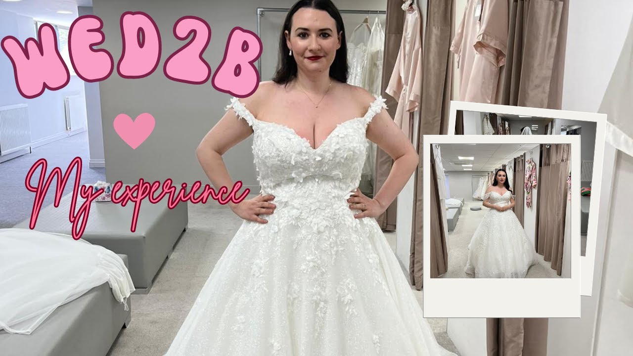 Wedding dress shopping at Wed2B | How is it different to traditional boutiques & is it better?! 👰