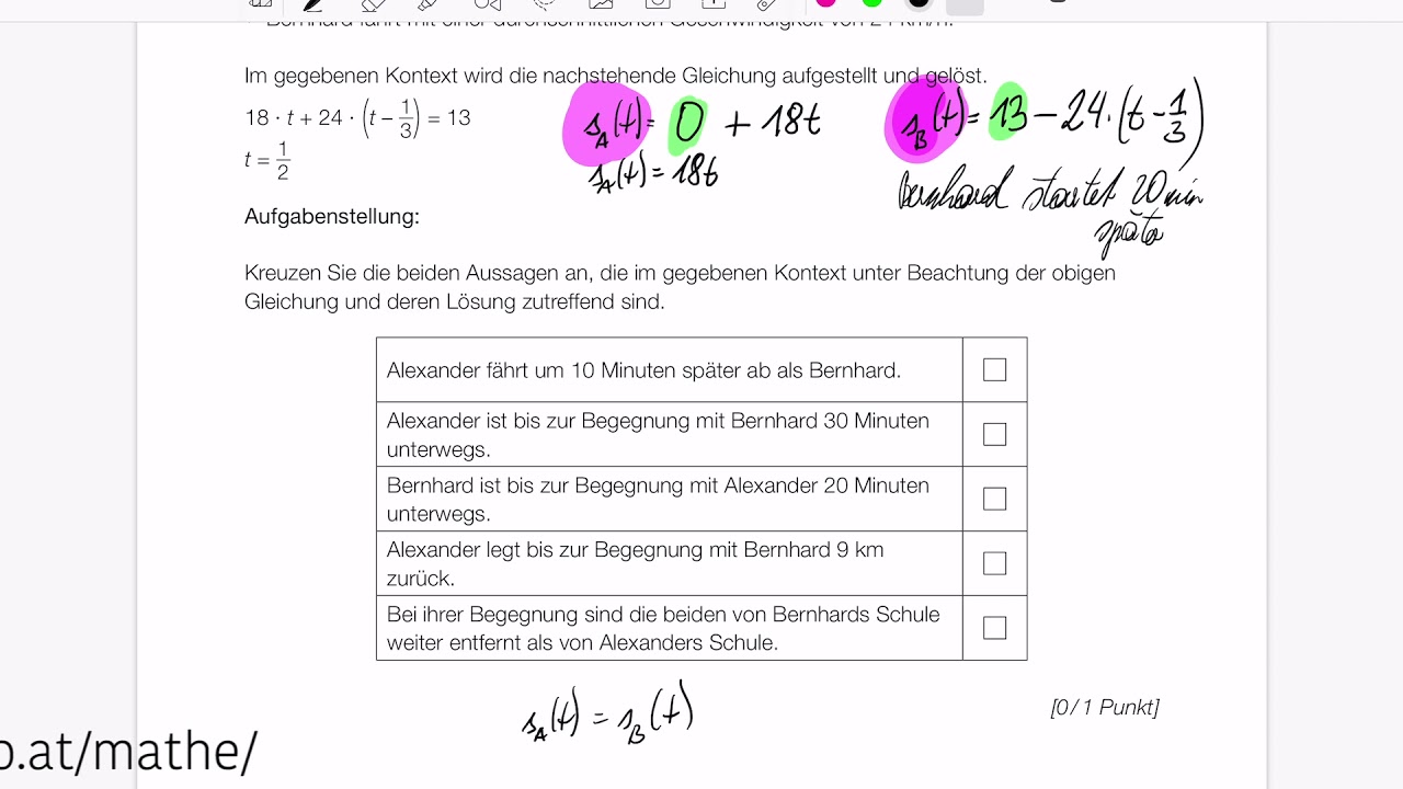 Mathelernen mit Martin Matura-Beispiel KL20_PT3_T1_03 Radfahrer