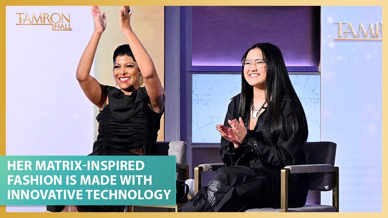 Her Matrix-Inspired Fashion Is Made With Innovative Technology