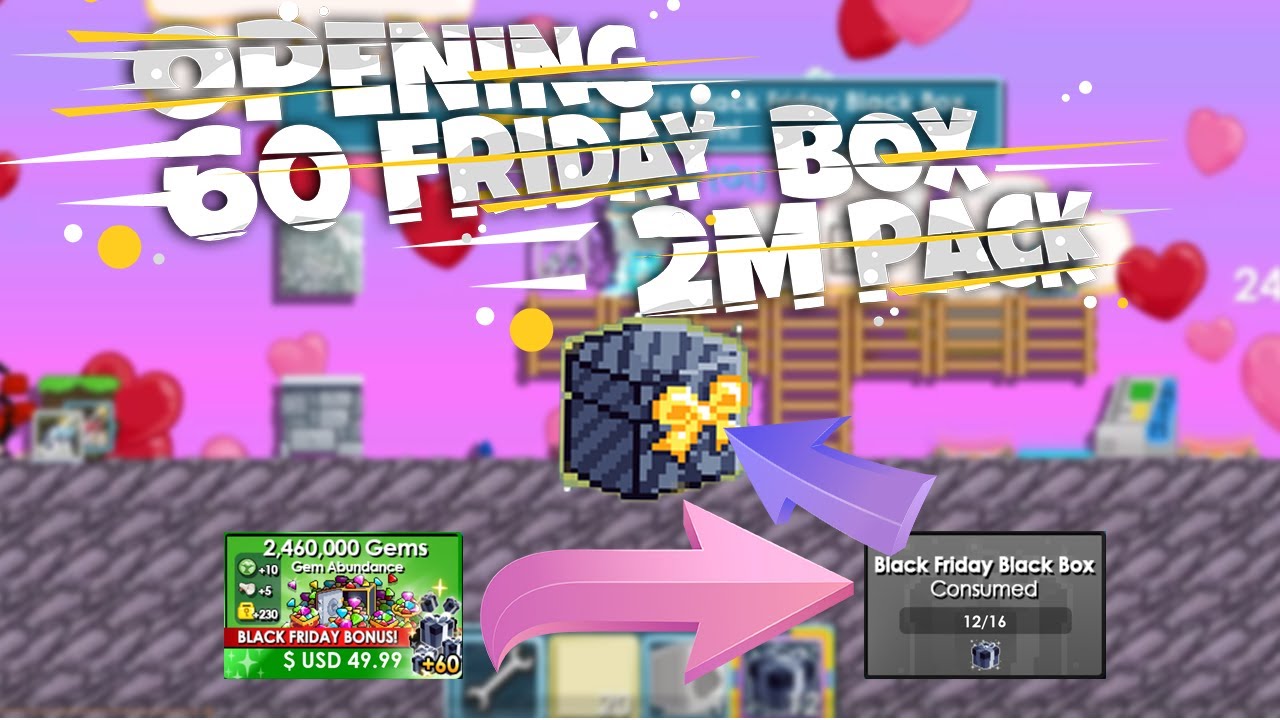 BUYING 2.460M GEMS PACK ON BLACKFRIDAY TONS OF PROFIT 🤑 | GrowTopia Profit 2024