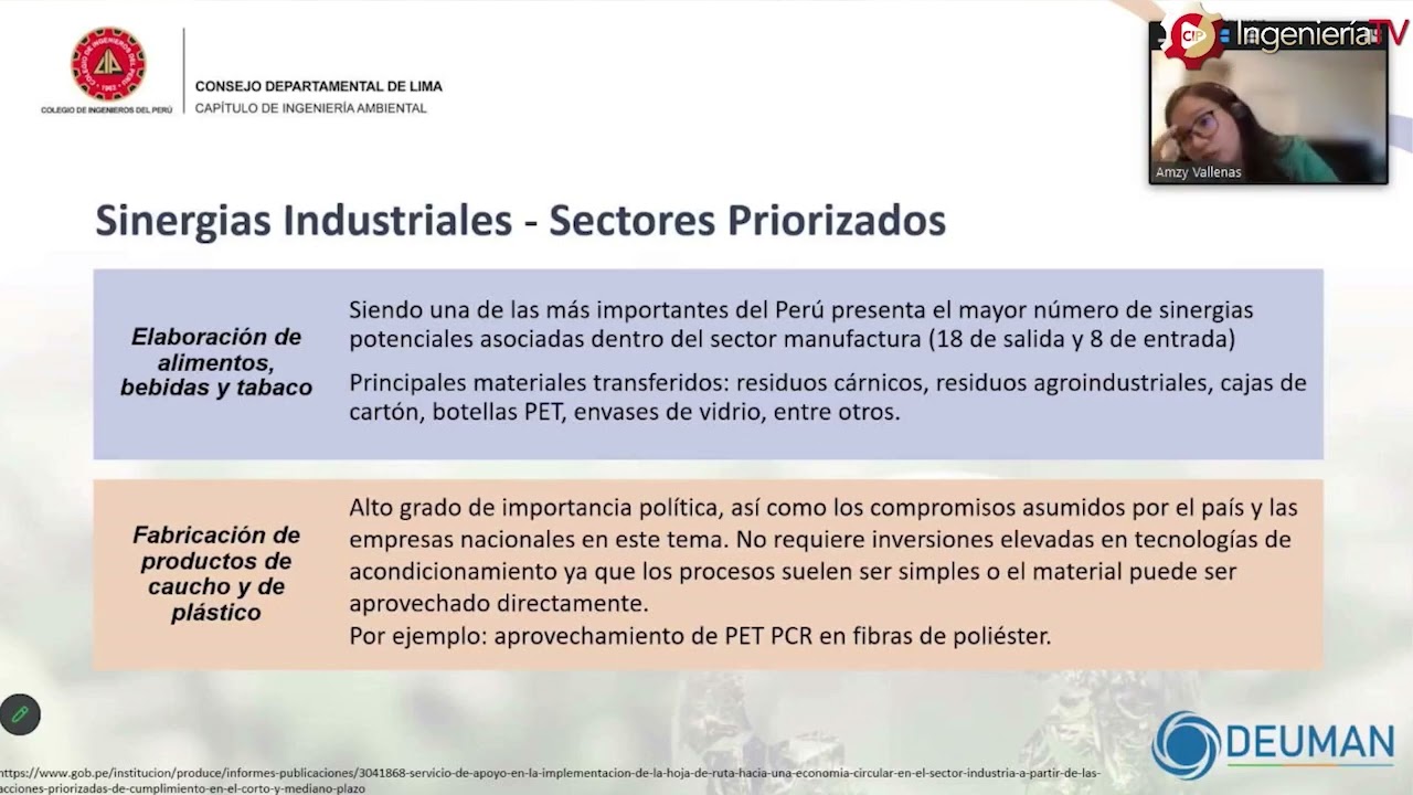 D2 Oportunidad de aprovechamiento de material descarte y generación de simbiosis industrial en Perú