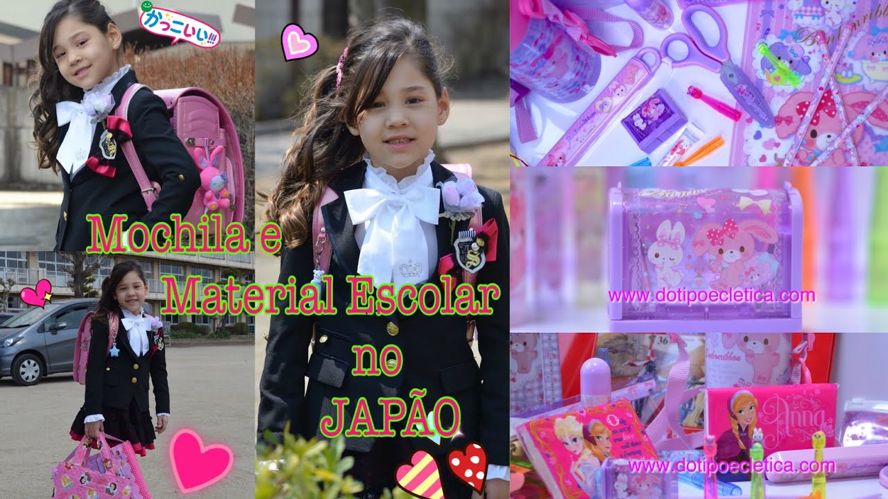 MATERIAL ESCOLAR NO JAPÃO