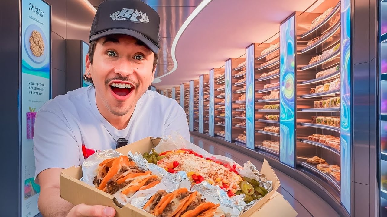 Eating at The Most VIRAL Supermarket in Florida... (WOW)