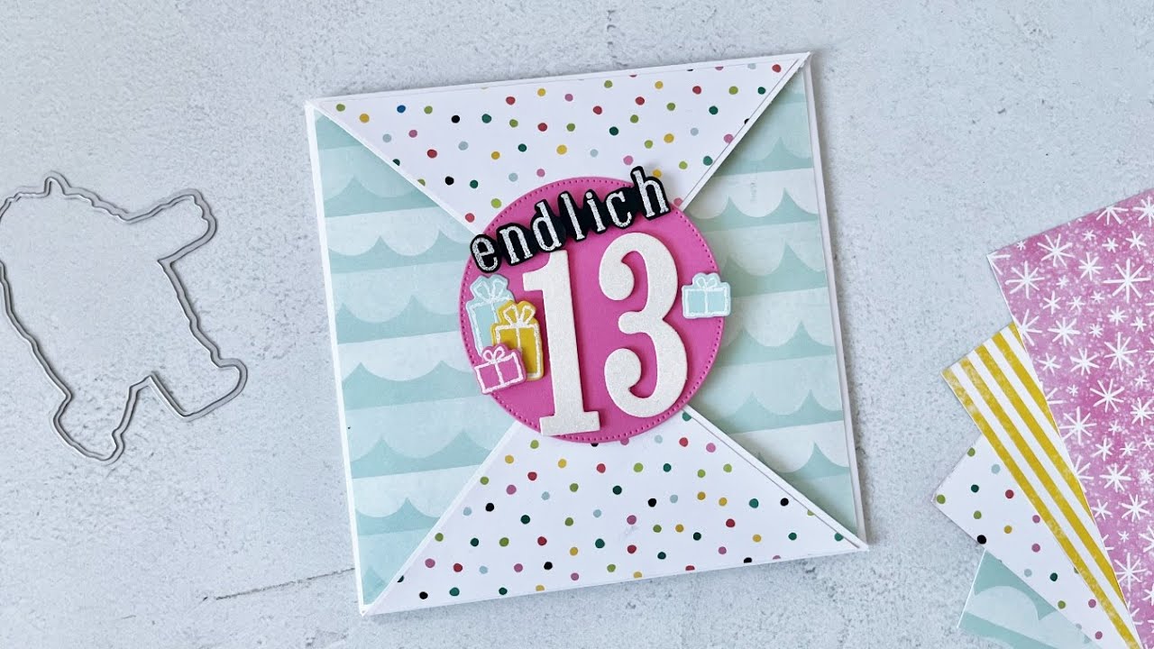 Tutorial Easy Envelope Gatefold Card
