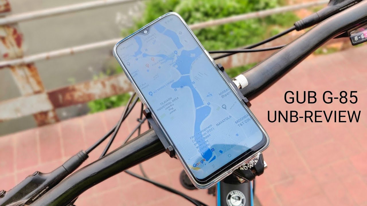 Gub G-85 phone holder review video