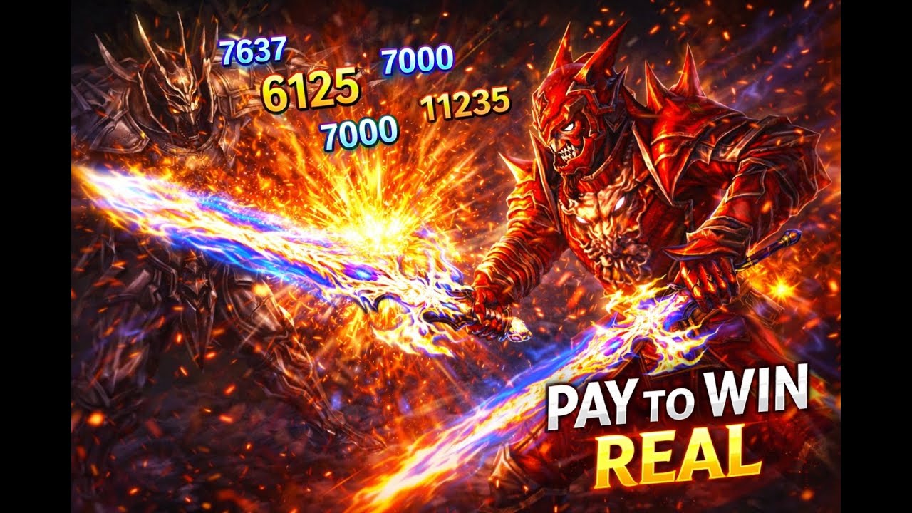 VERDADERA VENTAJA DEL PAY TO WIN DK LOW LVL - MU ONLINE - HELHEIM.