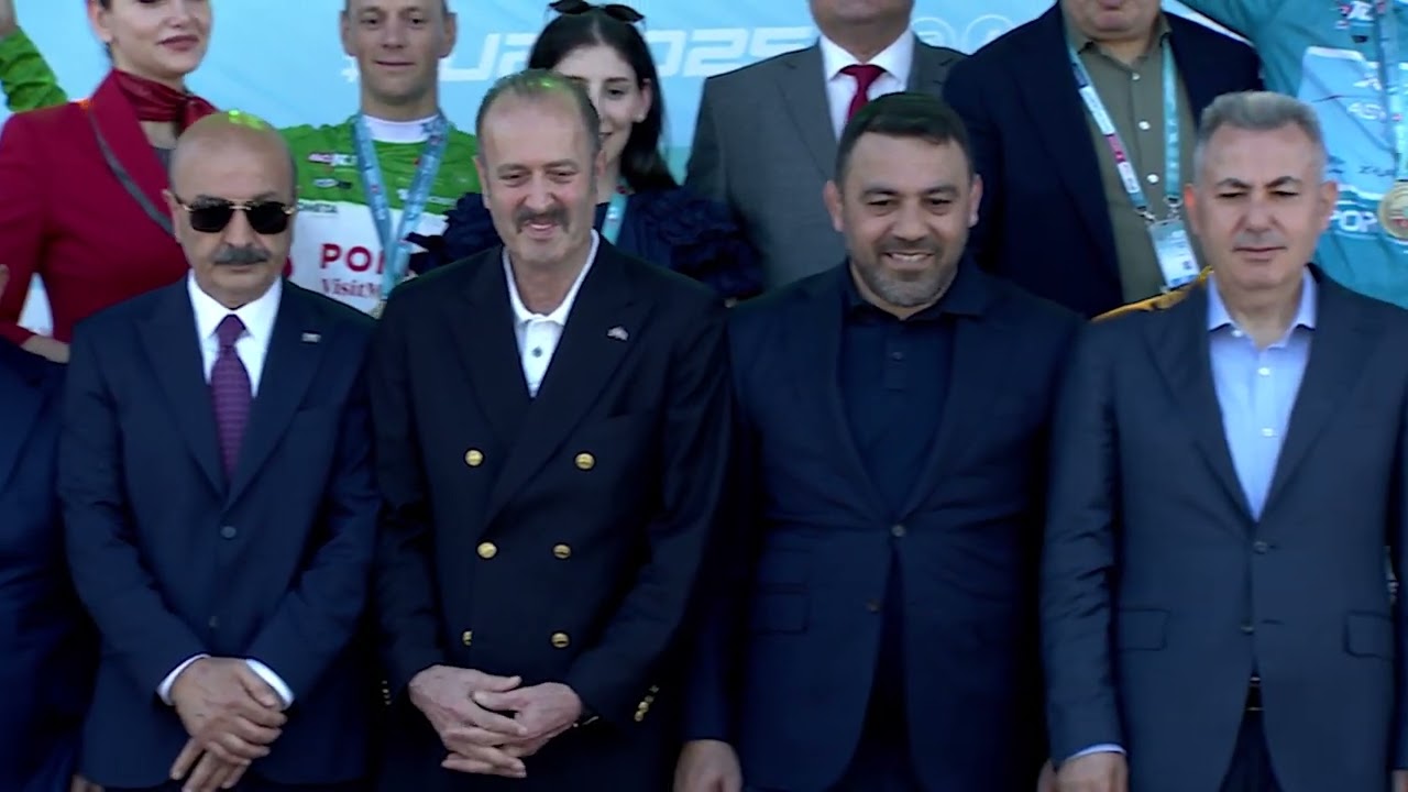 Takımlar genel klasmanı ödül töreni | Teams classification award ceremony #TUR2025