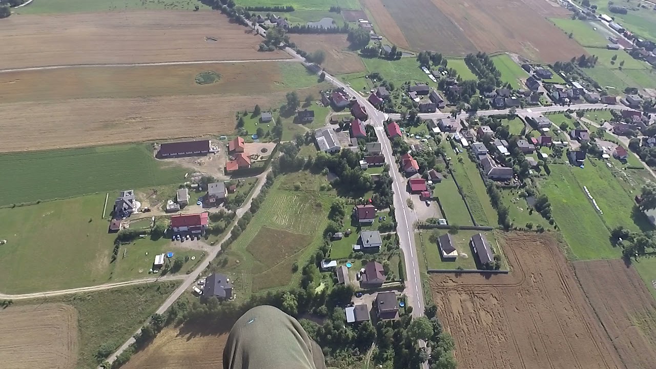 Motolotnia 2021 - paralotnia w wstającej termice oczami pilota (microlight)