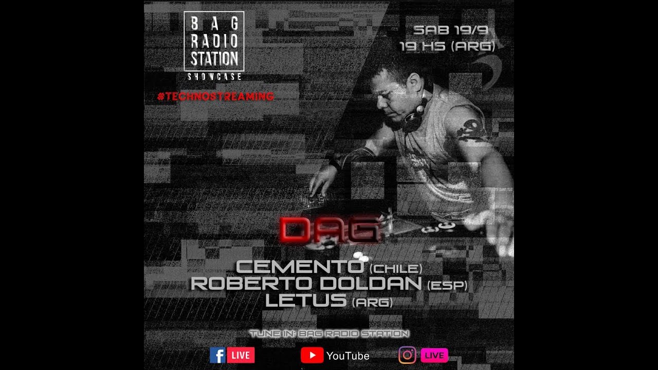BAGRADIO SHOWCASE #TECHNOSTREAMING N&deg;9 / DAG