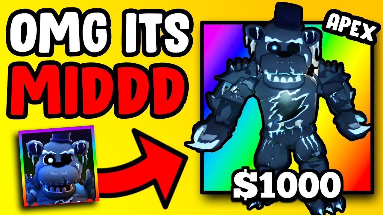 I GOT FIRST NEW SHINY APEX BLACK ICE FREDDY!! (CHRISTMAS UPDATE)