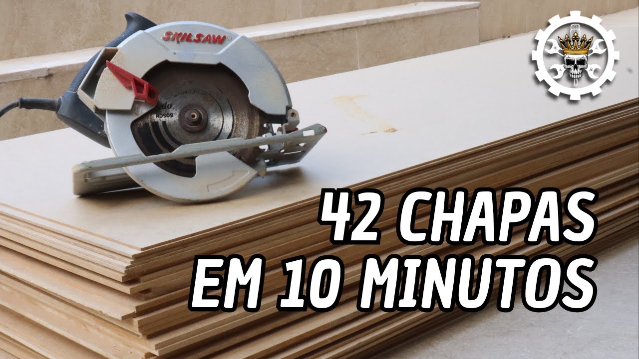 Como corto minhas Chapas de MDF em casa
