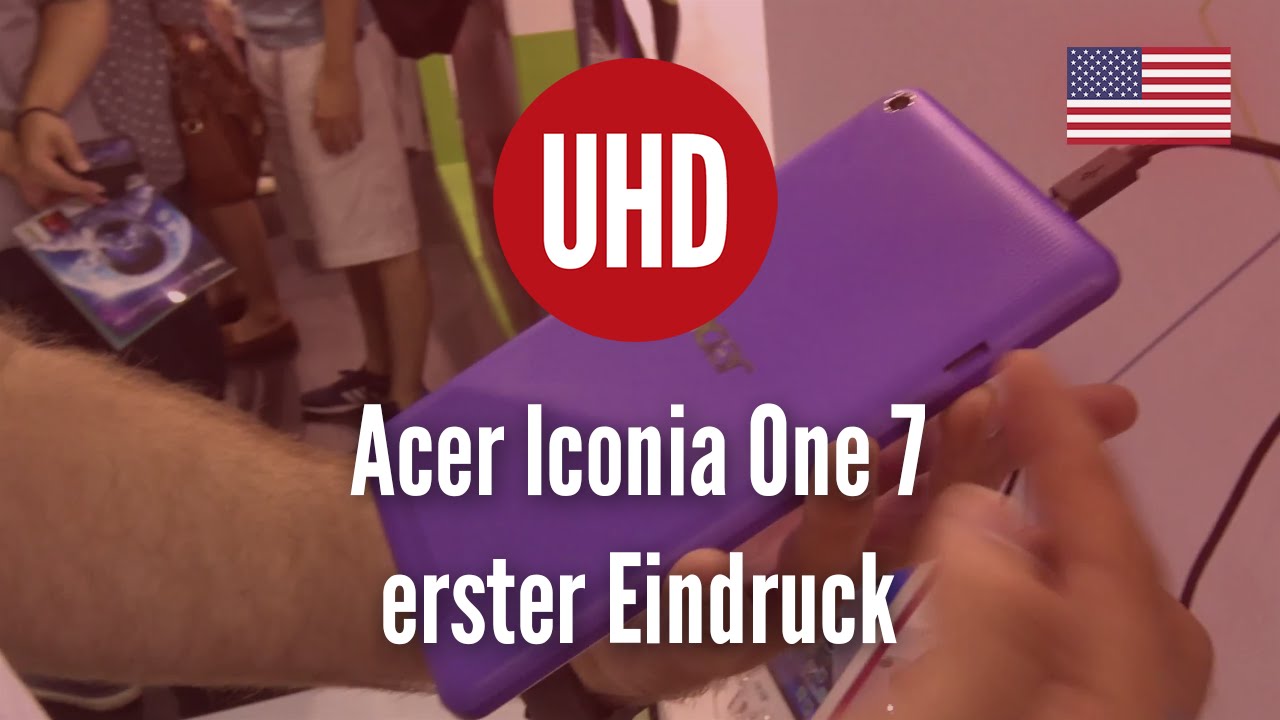 Acer Iconia One 7 erster Eindruck [4K UHD]