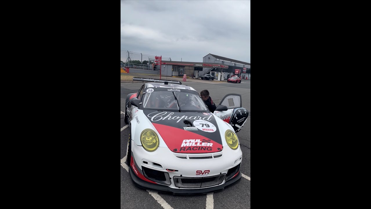 JMC Porsche 997RSR Track day onboard Donington
