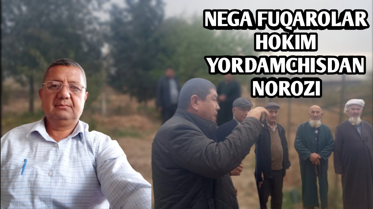 Surxondaryo Viloyati Oltinsoy tumanidagi Xujasoat qishlogʻi ● Fuqarolar Hokim yordamchsdan Norozi 😱