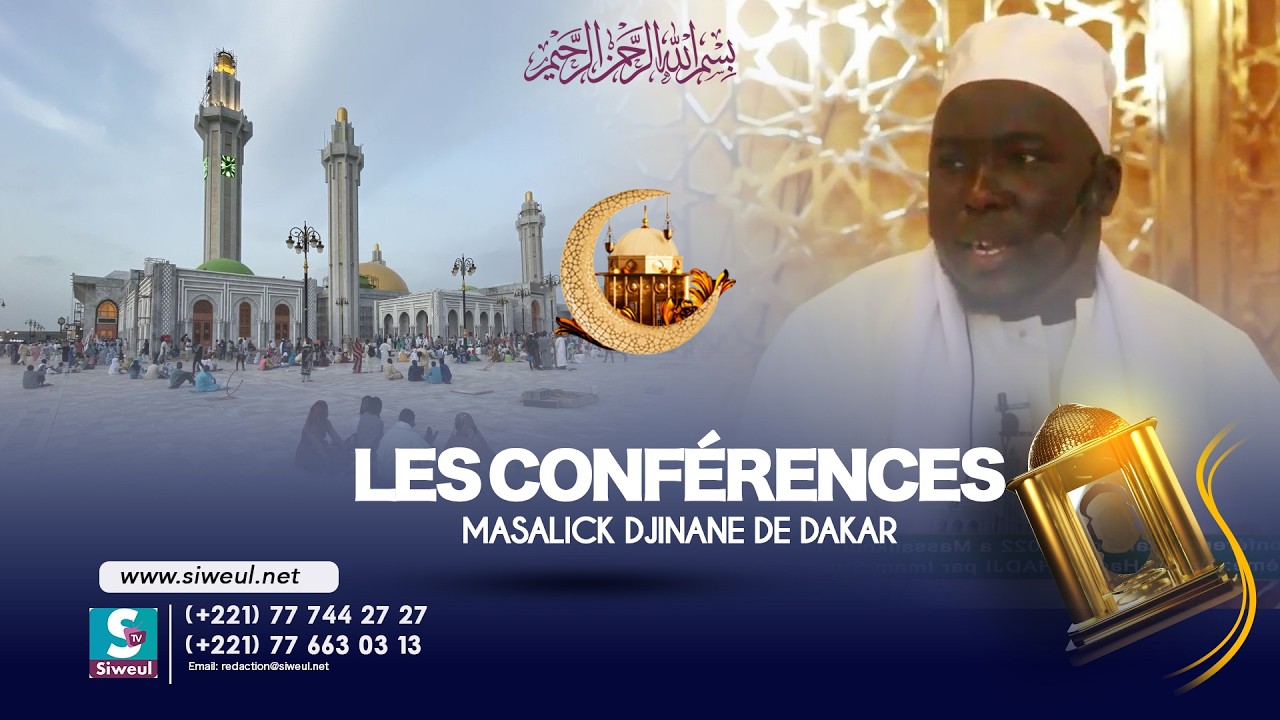 🔴LIVE |  14ème Jour | Ramadan 1447h - 2026: les Conférence Grand Mosquée Masalick Jinaan