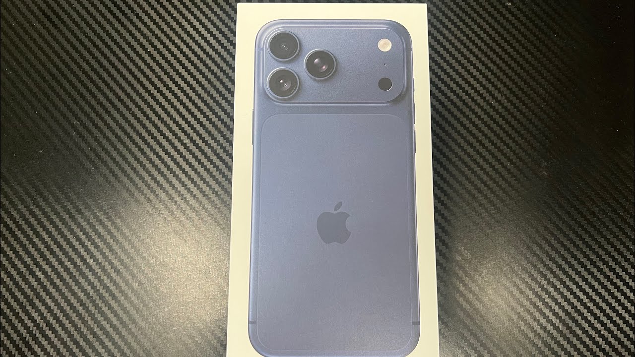 ASMR iPhone 17 Pro Max Unboxing 📱 Super Satisfying Apple Sounds (No Talking)