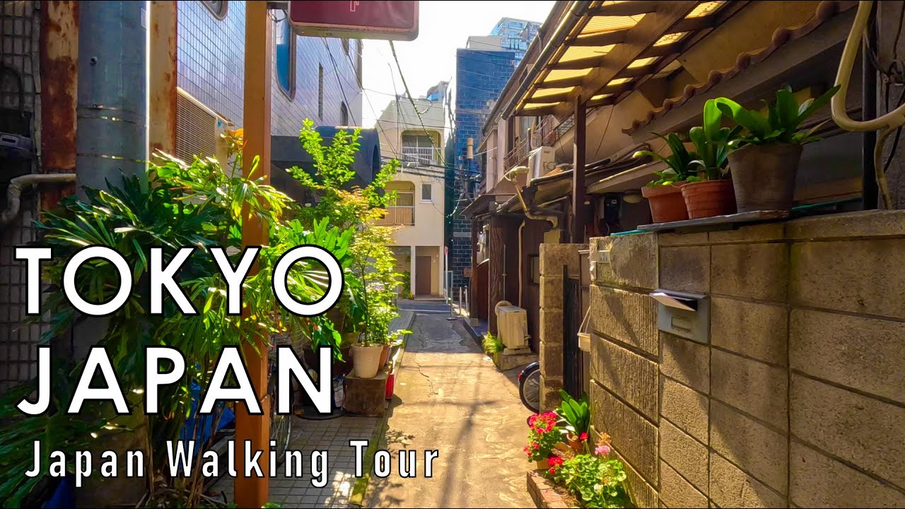 Exploring Tokyo Japan from Yotsuya to Kagurazaka 4K