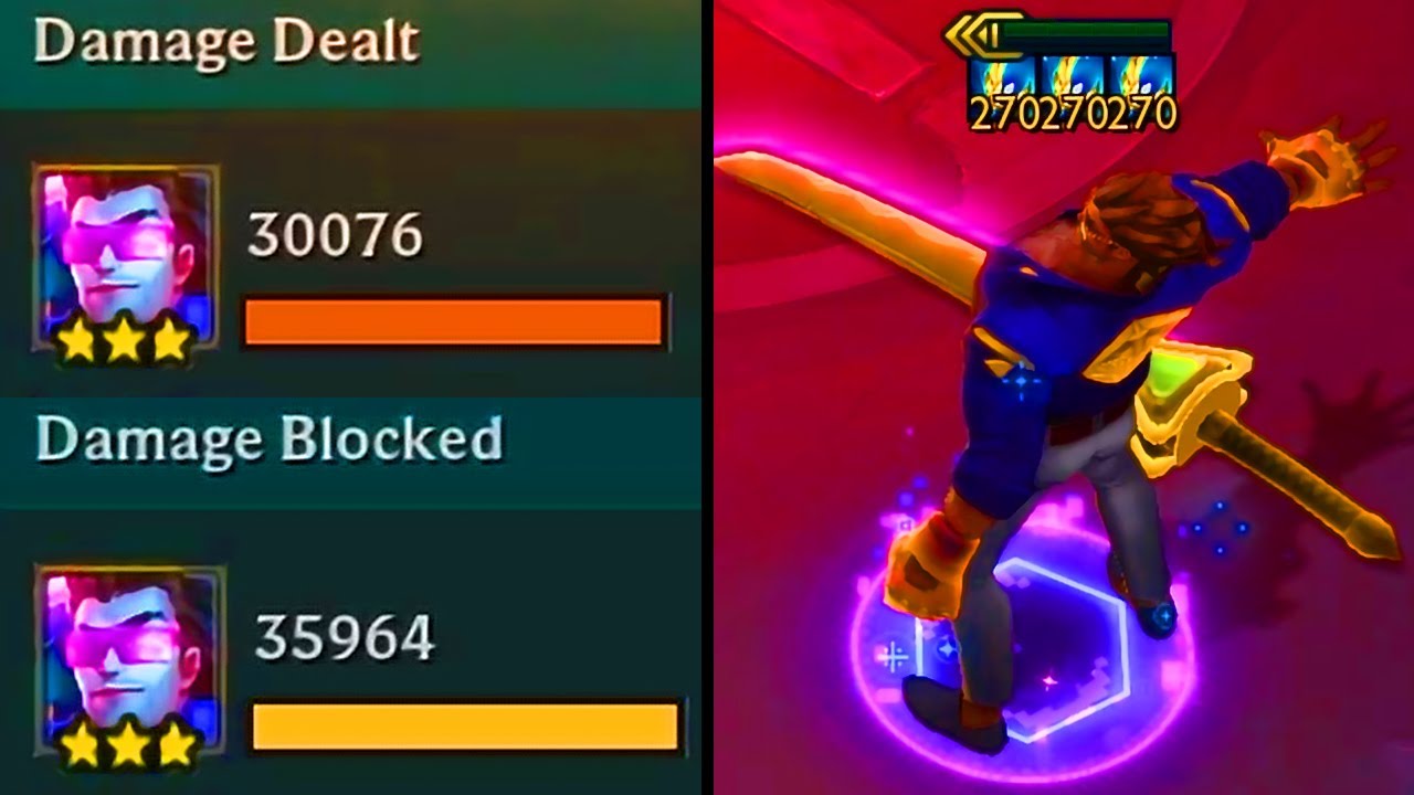 25K HEALTH, 30K DAMAGE, 35K BLOCKED ⭐⭐⭐ | TFT SET 10
