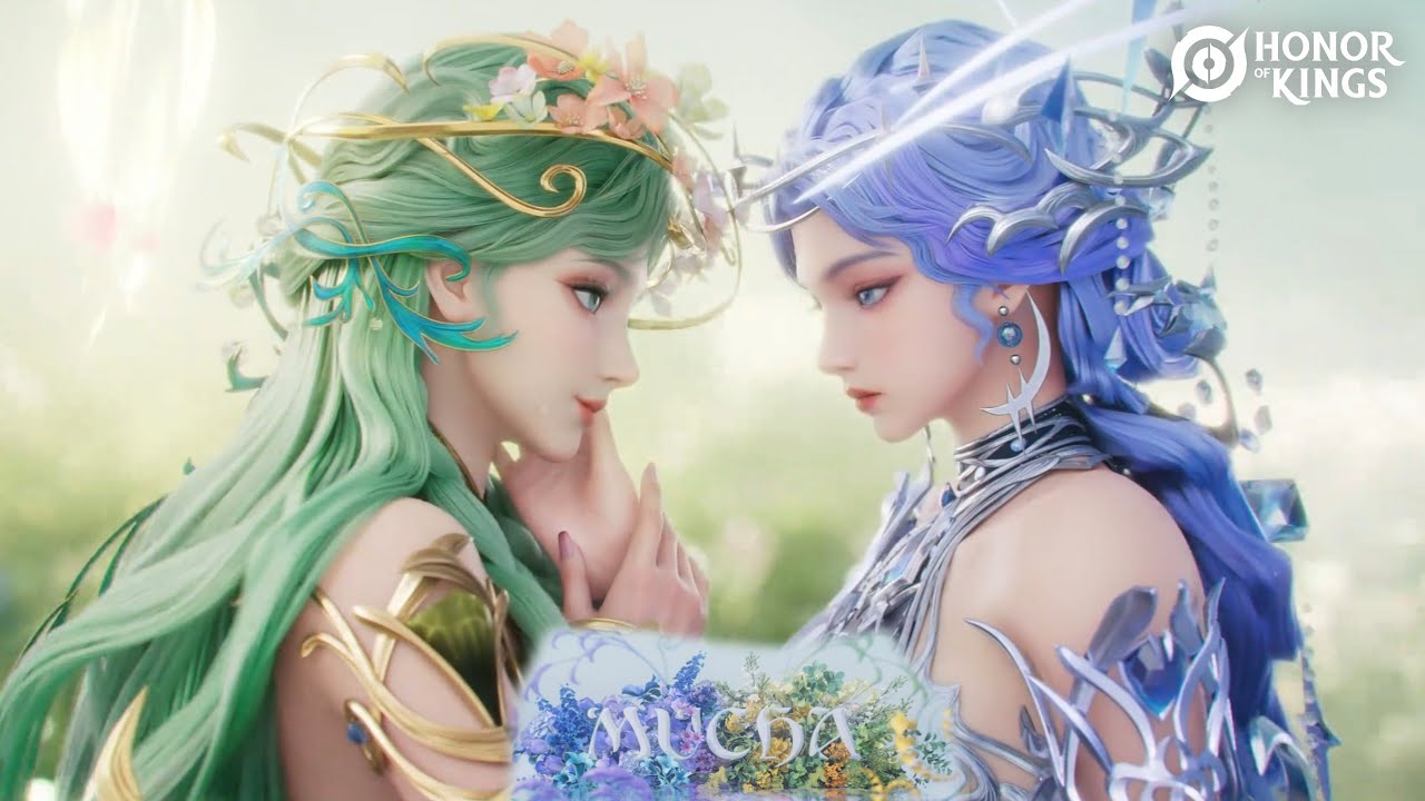 CG HoK × Mucha с новым скином Diao Chan - Honor of Kings