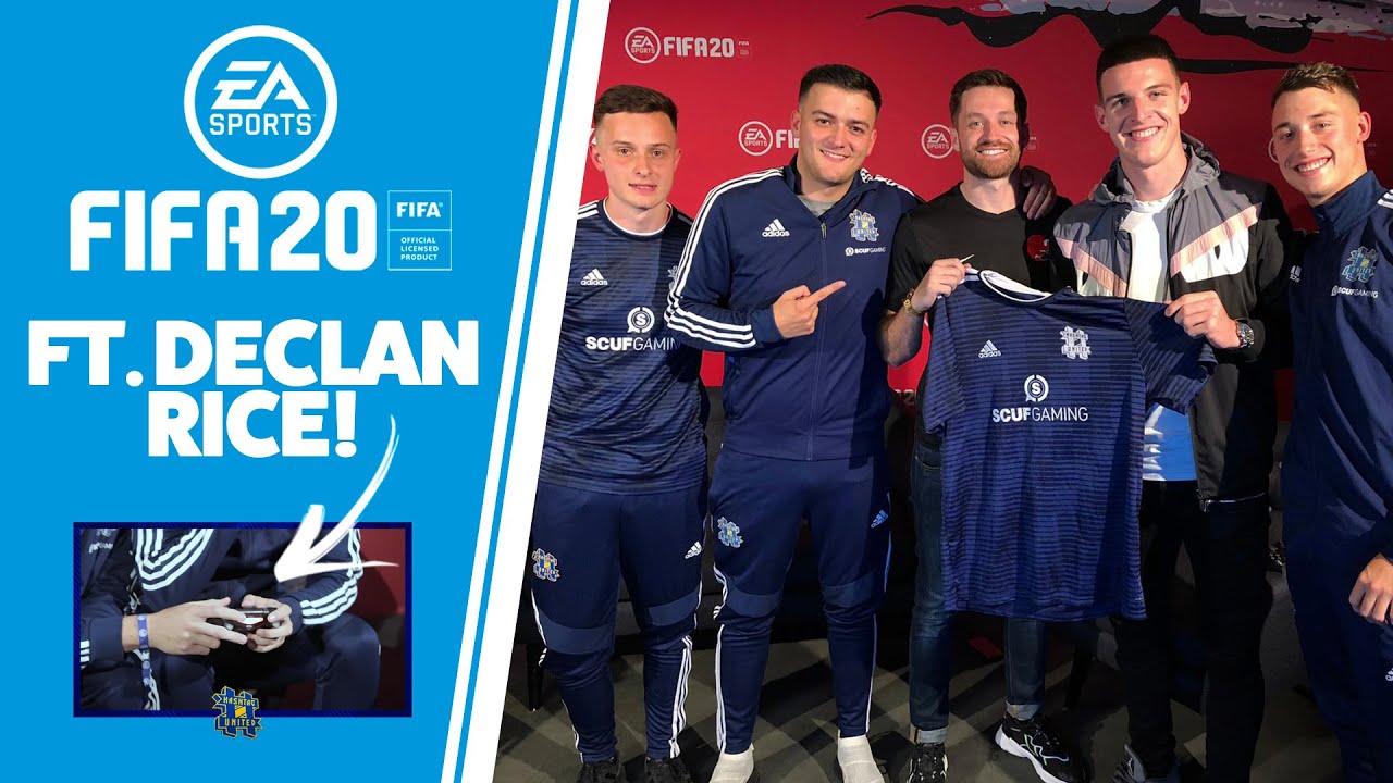 DECLAN RICE vs HASHTAG UNITED! - FIFA 20 - CAN WE WIN WITH ONE HAND?!