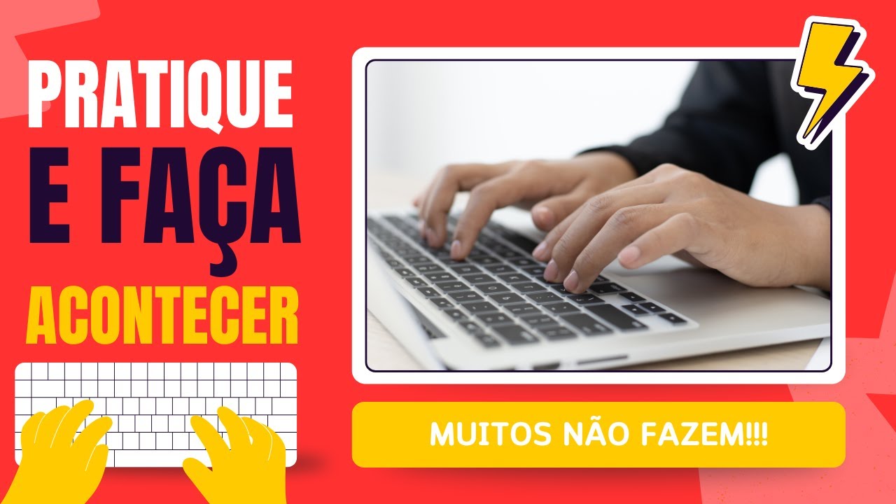 O SEGREDO DE COMO APRENDER DIGITA&Ccedil;&Atilde;O DE FORMA R&Aacute;PIDA E EFICAZ