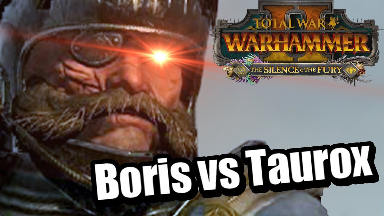 Boris Todbringer vs Taurox the Brass Bull Trailer