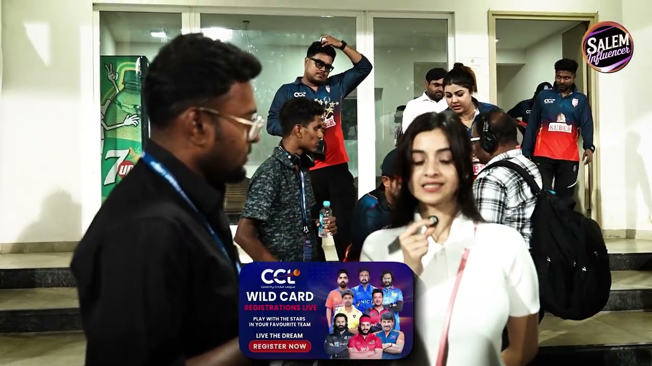 Celebrity talks about Common people play along celebrities in CCL