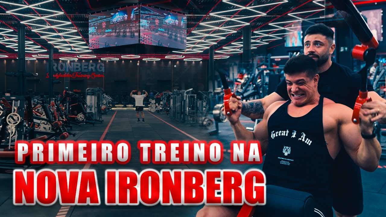 A MAIS NOVA IRONBERG EST&Aacute; INSANA - PRIMEIRO TREINO DE COSTAS