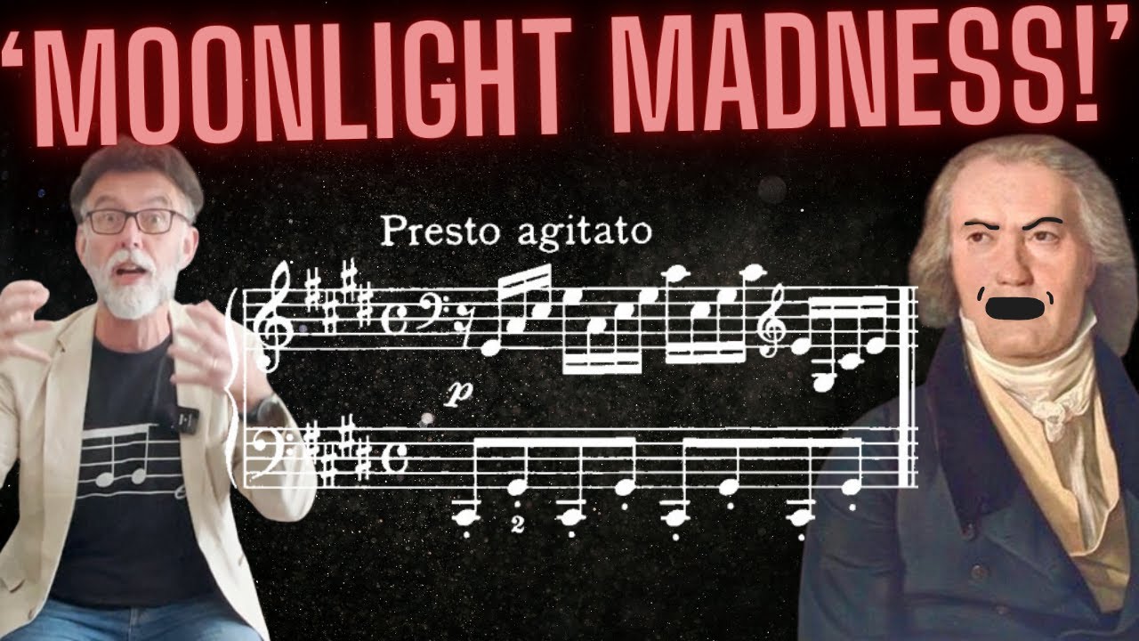 Moonlight Sonata Finale - How To Scare The Listener (and the Pianist!)