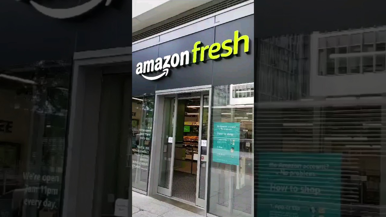 My first visit to Amazon fresh store 