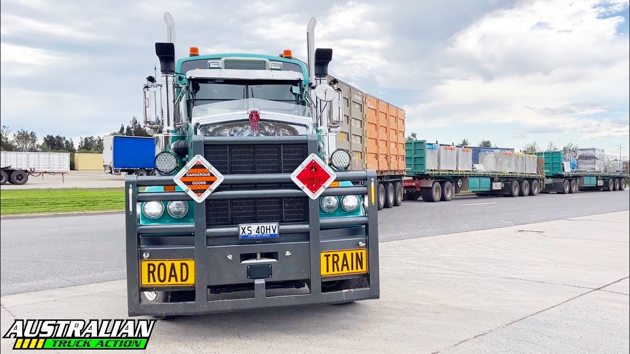 Kenworth C509 full-length triple and C509 A-Double road trains