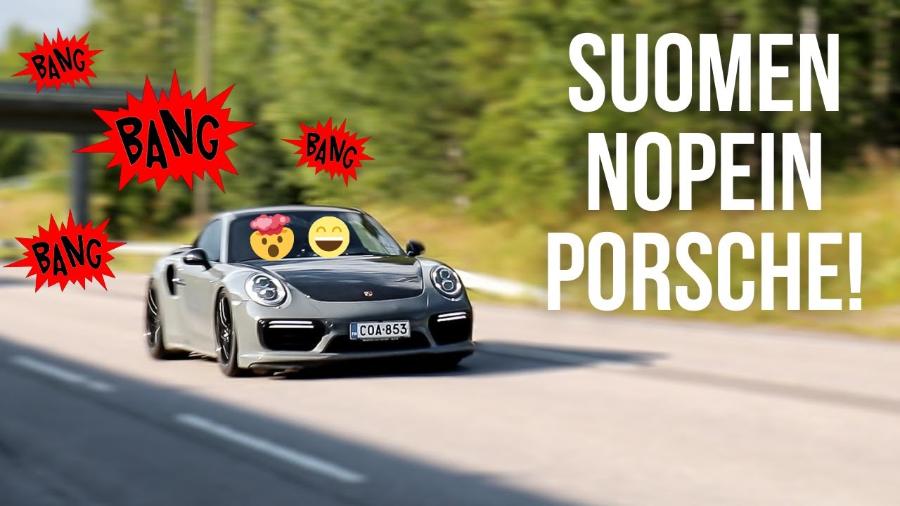 SUOMEN NOPEIN PORSCHE?? |  VLOG 88  |  CARS WITH ROBERT