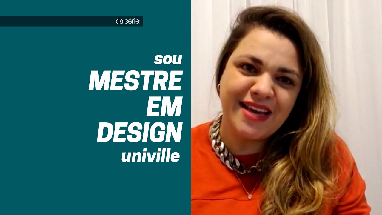 Sou Mestre em Design - Joseana Ribeiro