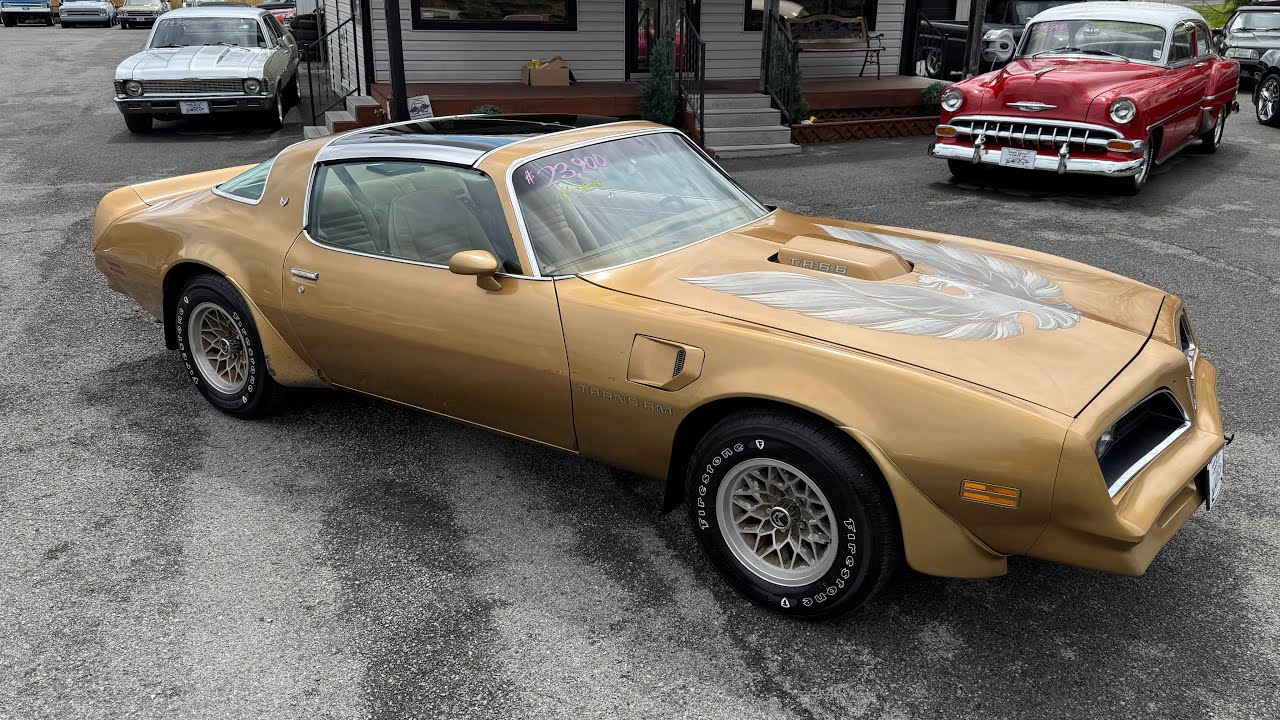 Test Drive 1978 Pontiac Am 455 4 Speed SOLD FAST $23,900 Maple Motors #3036