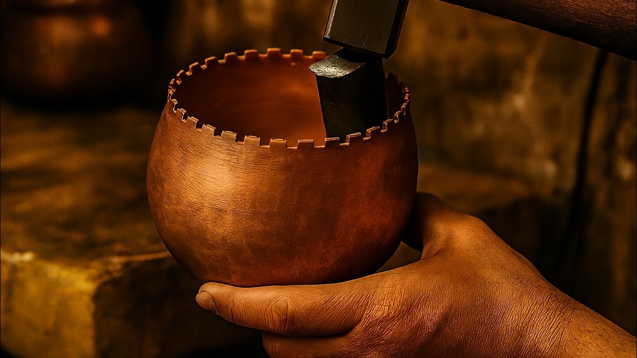 The timeless art of mastering copperware, coppersmithing