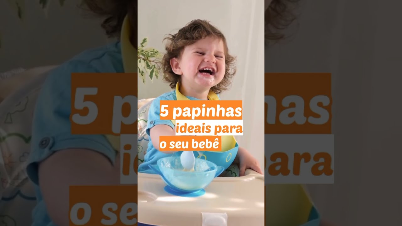 5 papinhas para beb&ecirc;s de 6meses