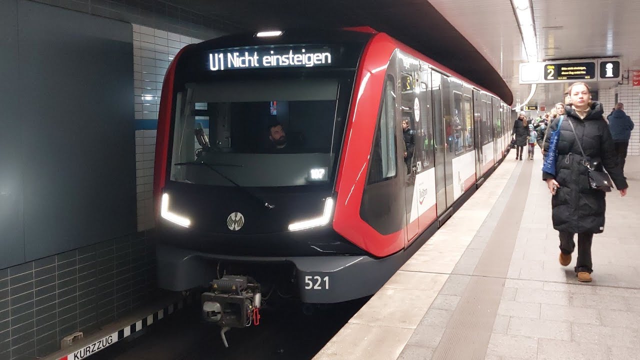 Mitfahrt in der U1 von Hbf bis Langwasser Süd im G1 521 @jimmyu8283