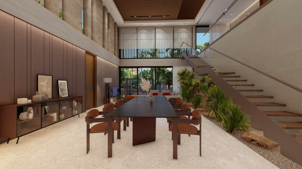 Tropical Kerala house