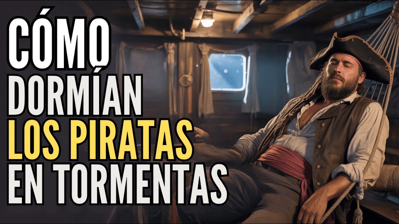 ¿Cómo dormían los piratas en tormentas? Secretos del sueño en alta mar