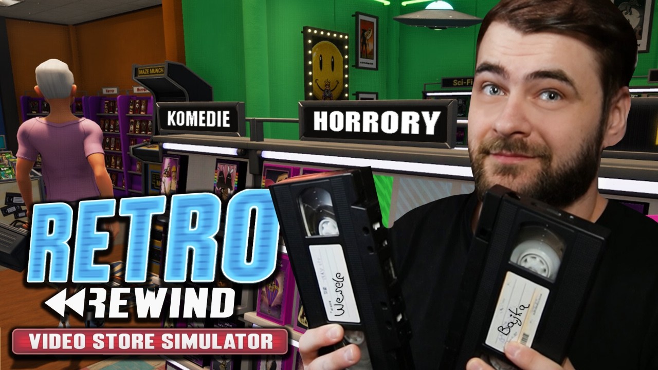 VHS Video Store Simulator - Retro Rewind - Video Store Simulator