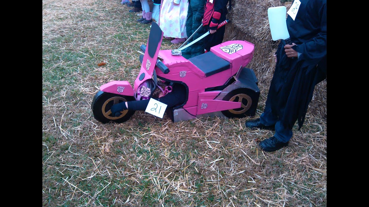 2012 Motorcycle Transformer Arcee Halloween Costume