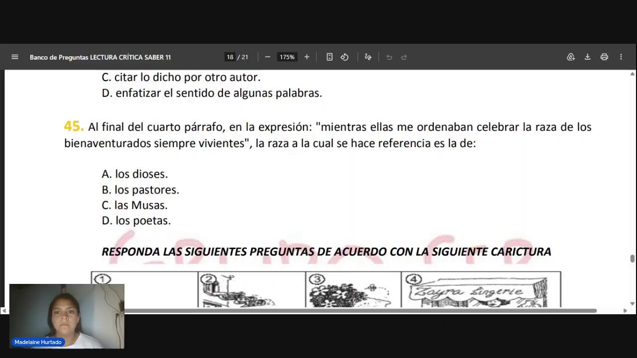 Lectura critia para las Icfes